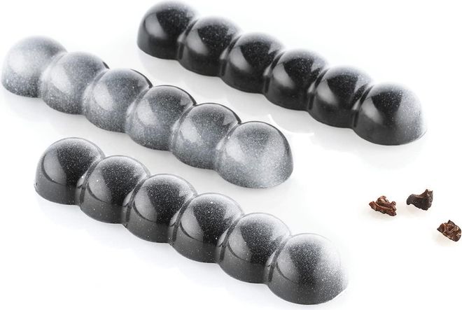 Silikomart Silikon-Kuchenform Modern VINYL, 3D-Design | Antihaft, Made In Italy – Für Kreative Torten