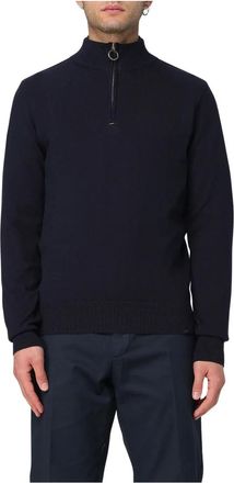 Paul & Shark Truien & Vesten, Heren, Blauw, M, Katoen, Katoen Zip Sweaters