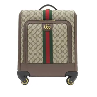 Gucci Vintage, unisex, Beige, ONE Size, Leer, Pre-owned Reistas