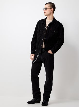 Levi's Mens Black 505 jean Straight fit