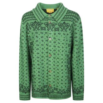 Guest In Residence Camicia da Lavoro Wild Rag - - Shirts - Uomo - Verde - S