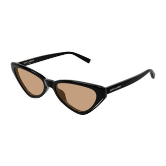 Saint Laurent SL 944 Zonnebril - Dames - Accessoires - Zwart - Maat: 54 MM Nylon