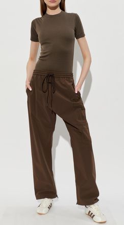 Fear of God Trousers With Sewn-in Zippers In The Legs, Womens, Brown