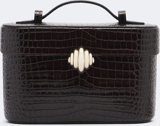 Aquazzura Bolso neceser Belgravia Small de piel