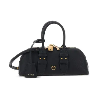Pinko Pinko, Dames, Tassen, Zwart, Maat: ONE Size Zijde