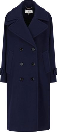 Chlo&eacute; Cappotto Doppiopetto In Lana Vergine