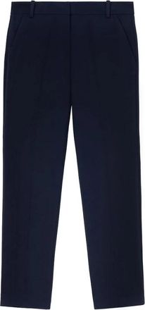 Pinko Technische Stoffen Cigarette Broek - Dames - Vrijetijds broeken - Blauw - S - Broeken