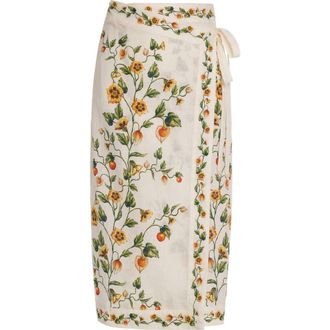 Agua Bendita Luna Midi Uchuva Midi Pareo in Multi at Nordstrom, Size X-Small