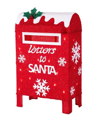 Glitzhome Led Lights Outdoor Fabric Mail Box
