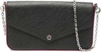 Louis Vuitton Pre-owned Cross Body Bags, female, Black, Size: ONE SIZE Pre-owned Leather Crossbody Bag