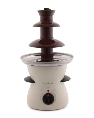 Nutrichef 3-Tier Electric Chocolate Fondue Fountain