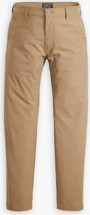 Levi's Mens Levis Solid Patterned Straight Chinos in Brown Walnut - Size 30W/30L