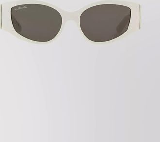 Balenciaga modern d-frame sunglasses tinted lenses
