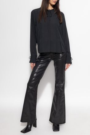 Rag & Bone Jeans With Flared Legs, Womens, Black