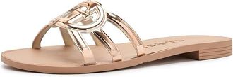 Guess Elyho Womens Sandals Rose Gold : 8.5 M, Synthetic