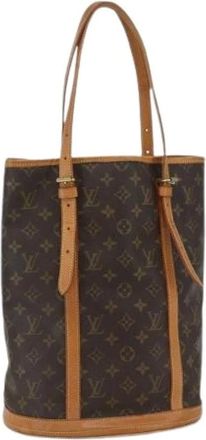 Louis Vuitton Pre-owned Bucket Bags, female, Brown, Size: ONE SIZE Pre-owned Vintage Bucket Bag