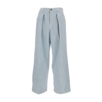 Haikure Wide Jeans, female, Blue, W27, Wide Jeans