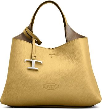 Tod's T Timeless-charm tote bag - Yellow