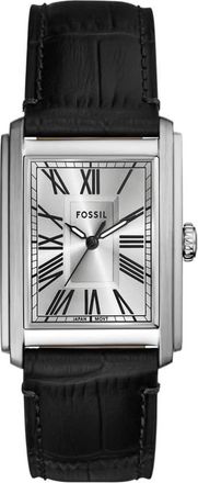Fossil Carraway Quartz Silver Dial Mens Watch FS6078