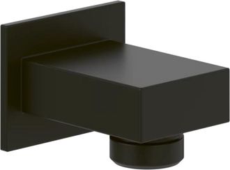 Villeroy & Boch Villeroy&boch - Codo De Conexi&oacute;n A Pared Villeroy Et Boch Duchas Universales Rectangulares Negro Mate