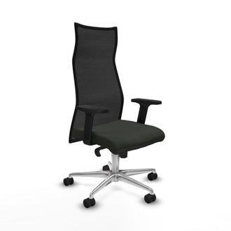 Piqueras y Crespo Sill&oacute;n De Oficina Piqueras Y Crespo B2d086n Negro