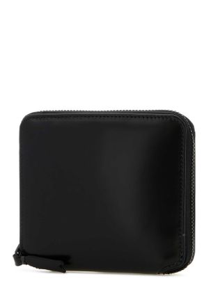 Comme Des Gar&ccedil;ons Mens Black Leather Wallet Blk Portafogli
