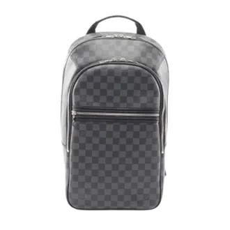Louis Vuitton Pre-owned Backpacks, male, Black, Size: ONE SIZE Pre-owned Vintage Damier Graphite Backpack