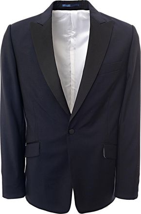 Duchamp London Mens Vitalie Barberis Ca Nonico In Blue - Navy - Size 42 (Chest)