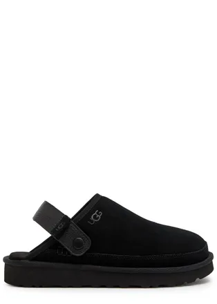 UGG Ugg Goldencoast II Suede Clogs - Black - 7 (IT41 / UK7)