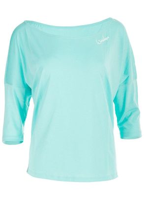 Winshape 3/4-Arm-Shirt WINSHAPE MCS001, Damen, Gr. XXL, gr&uuml;n (mint), 50% Modal, 50% Baumwolle, U-Boot-Ausschnitt, Shirts 3/4-Arm-Shirt, Ultra leicht