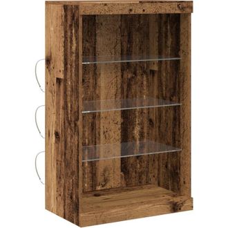 vidaXL Sideboard Old wood 60.5 x 37 x 100 cm Engineered Wood vidaXL