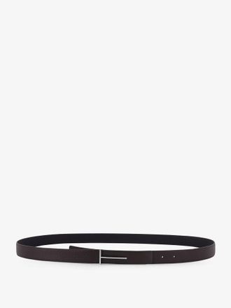 Tom Ford Hammered leather belt - TOM FORD - gender_Man