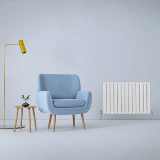 MonsterShop Designer Flat Panel Radiators Gloss White 600mm x 910mm