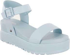 Mia Kayci Platform Sandal in Blue Burni at Nordstrom Rack, Size 9.5