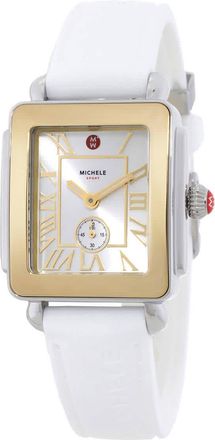 Michele Deco Sport Mid Quartz White Dial Ladies Watch MWW06H000007