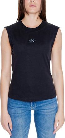 Calvin Klein Jeans Tops, Dames, Zwart, S, Tops