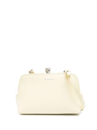 Jil Sander Leren tas - Geel