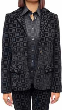 Roberto Ricci Design Rrd, Jassen, Dames, Zwart, S, Leer, Technical Velvet Jacket