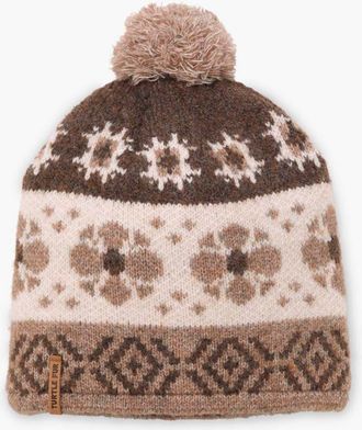 Turtle Fur Camilla Pom Beanie in Natural at Nordstrom