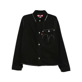 Junya Watanabe Chaqueta Camisa W-Name - Shirts - Hombre - Negro - M