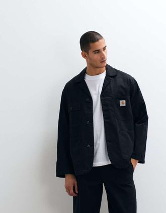 Carhartt Work in Progress Cooper - Blazer in twill nero