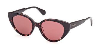 Max & Co. MO0039 55S Womens Sunglasses Tortoiseshell Size 54
