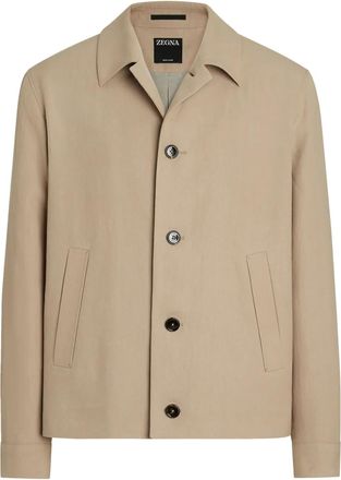 Ermenegildo Zegna Giacca Oasi Lino - Toni neutri