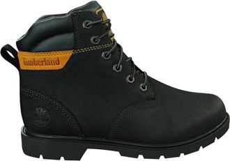 Timberland Leavitt Waterproof Lace Up Leather Womens Boots Black A1GUK B74E Leather (archived) - Size UK 3.5