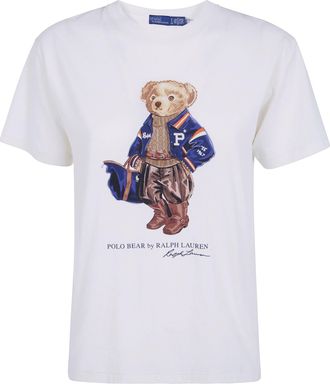 Ralph Lauren T-Shirt Short Sleeve Bear Graphic