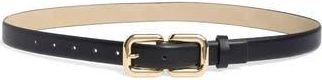 Steve Madden Faux Leather Belt in Black Gold at Nordstrom Rack, Size X-Large