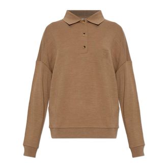 Max Mara Polo de Lana de Alpaca - Knitwear - Mujer - Marr&oacute;n - XS