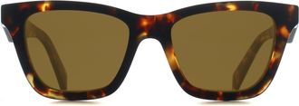 Prada Butterfly Womens Honey Tortoise Dark Brown PRC07S - One Size