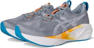 Asics Novablast 5 Mens Running Shoes Gravel/White : 11.5 D - Medium, Synthetic