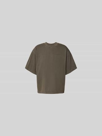 Won Hundred T-Shirt aus reiner Bio-Baumwolle in Khaki, Gr&ouml;&szlig;e XL